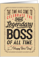 Happy Boss’s Day for the Most Legendary Boss of all Time card