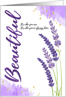 Cancer Patient Encouragement for Her Remember Who You Are card