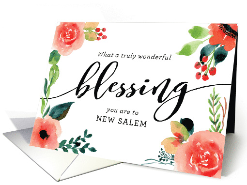 Thinking of you Religious You're a Truly Wonderful Blessing card