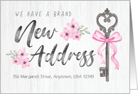 Custom Front We Moved We Have a Brand New Address card
