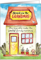 BLESSED are the Grandmas Who Make the Sweetest Family Memories card