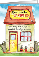 Mother’s Day BLESSED are the Grandmas Who Make Family Memories card