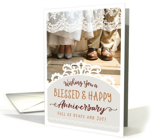 Religious Anniversary Wishing you a Blessed and Happy Anniversary card