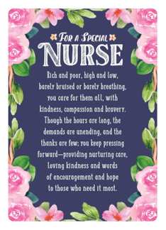 For a Special Nurse...