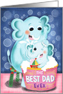 Cute Elephant Father and Child Father’s Day card