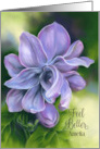 Feel Better Personalized for Any Name Sweet Lilacs A card