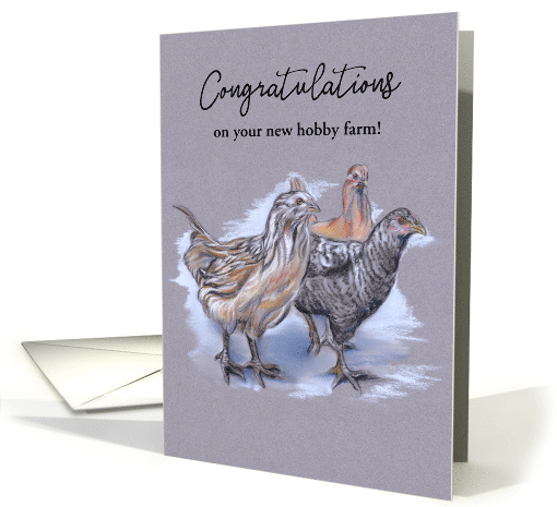 Custom Congratulations on Your Hobby Farm Flock of... (1499226)
