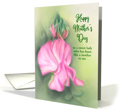 Pink Sweet Peas Floral Pastel Custom Mothers Day Like a... (1598974)