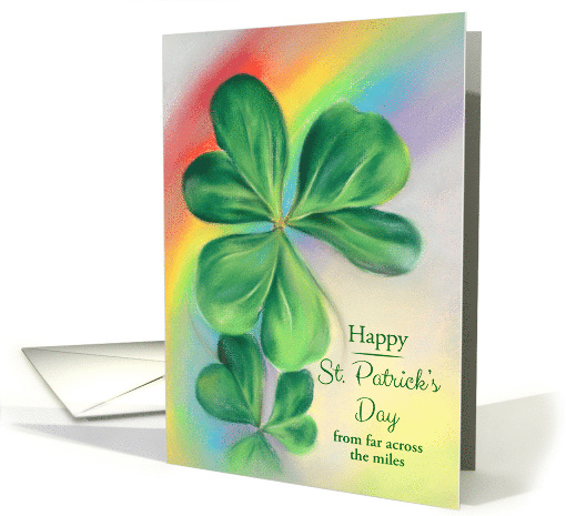 Shamrocks and Rainbow Custom St. Patricks Day from... (1602544)
