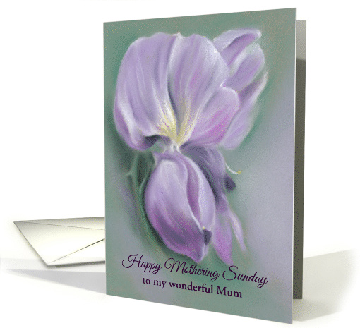 Personalized Mothering Sunday for Mum Purple Wisteria... (1670944)