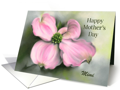 Custom Mothers Day for Grandmother Mimi Pink Dogwood... (1673460)