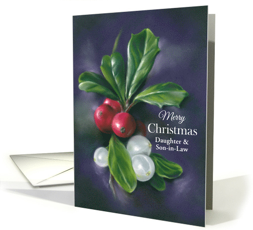 Daughter Son in Law Christmas Winter Berries Holly... (1703304)