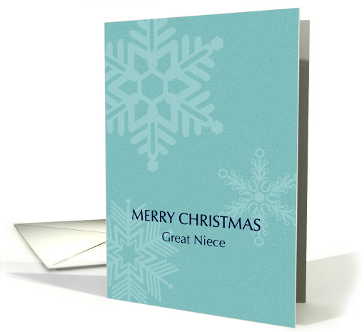 For Great Nice Christmas Modern Minimalist Snowflakes Custom card