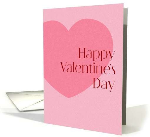 Modern Minimalist Valentine Heart Contemporary Graphic card (1945082)