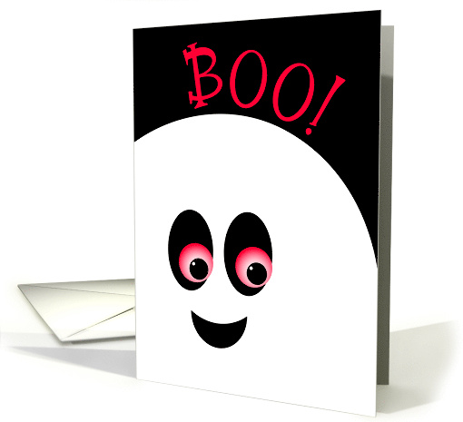 Halloween BOO Spooky Fun Ghost Graphic card (1978560)