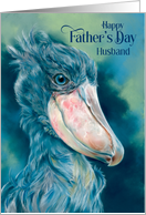 For Husband on Fathers Day Shoebill Stork Bird Custom