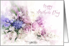 Happy Mother’s Day Watercolor Flower Posy card