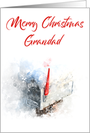 Merry Christmas Grandad Mailbox card