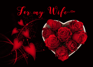 Valentine Wife Red...