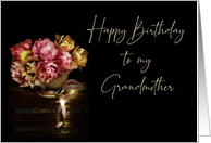 Happy Birthday Grandmother Tulips Still Life card