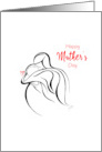 for moms Mother’s Day Holding New Baby card