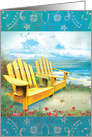 Together at the Beach Friendship Anniversary card