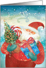 Christmas Santa’s Sweet Greetings card