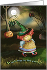 Witch Way to the Candy Halloween card