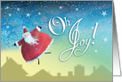 Oh Joy! Christmas Floating Santa card