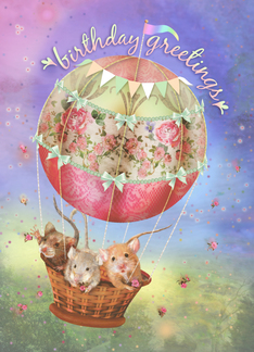 Hot Air Balloon Mice...