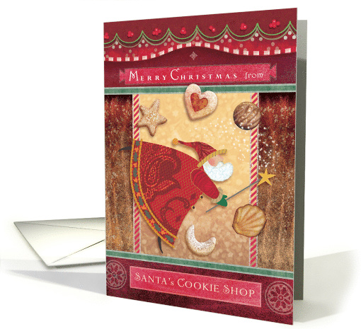 Christmas Santa's Cookie Shop card (1589728)