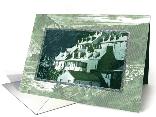 Potomac Street Harpers Ferry, WV card (1630058)