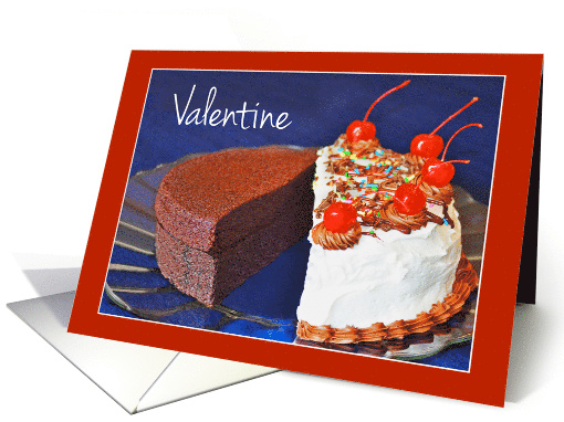 Half Decorated Cake to my Better Half Valentine's Day for... (1508262)