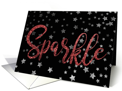 Sparkle Like a Star General Birthday Wish card (1508016)