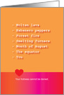 Valentine: Your Hotness Cannot be Denied card