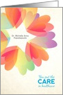 Doctors’ Day You Put the Care in Healthcare card