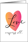 Love Conquers All - So Watch out Cancer card