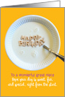 Birthday for Great Niece - Happy Birthday Cereal card