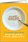 Birthday for Great Nephew - Happy Birthday Cereal card