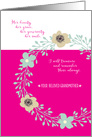 Sympathy for Loss of Grandmother Her Beauty Her Grace card