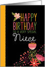 Folksy Happy Birthday to Niece card