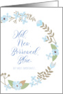 Be My Bridesmaid Old New Borrowed Blue and YOU card