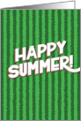 Watermelon Happy Sweet Summer card