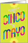 Happy Cinco de Mayo Lets Fiesta card