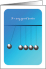 Thank You Teacher Kinetic Desktop Sculpture card