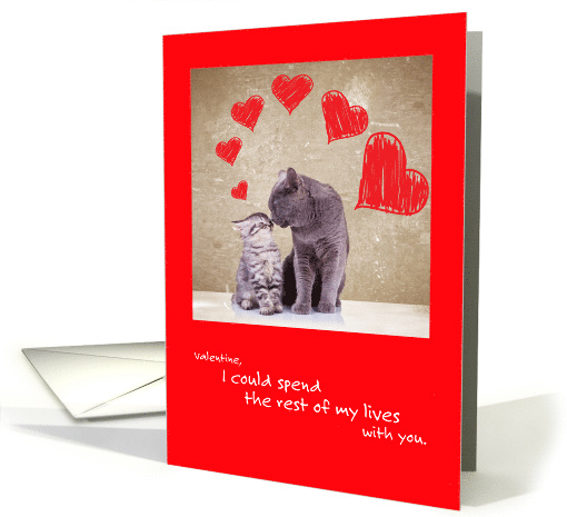 Valentine I Could Spend the Rest of my Lives with You card (1510908)
