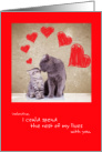 Valentine I Could Spend the Rest of my Lives with You card