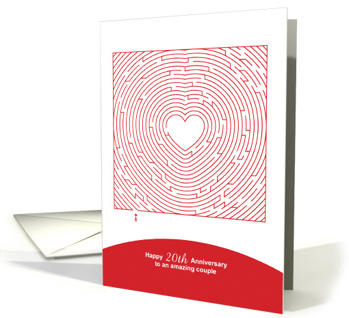 Happy Anniversary to an Amazing Couple card (1512498)