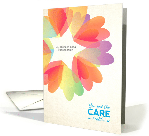 Doctors' Day You Put the Care in Healthcare card (1516904)