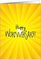 Happy Workiversary card